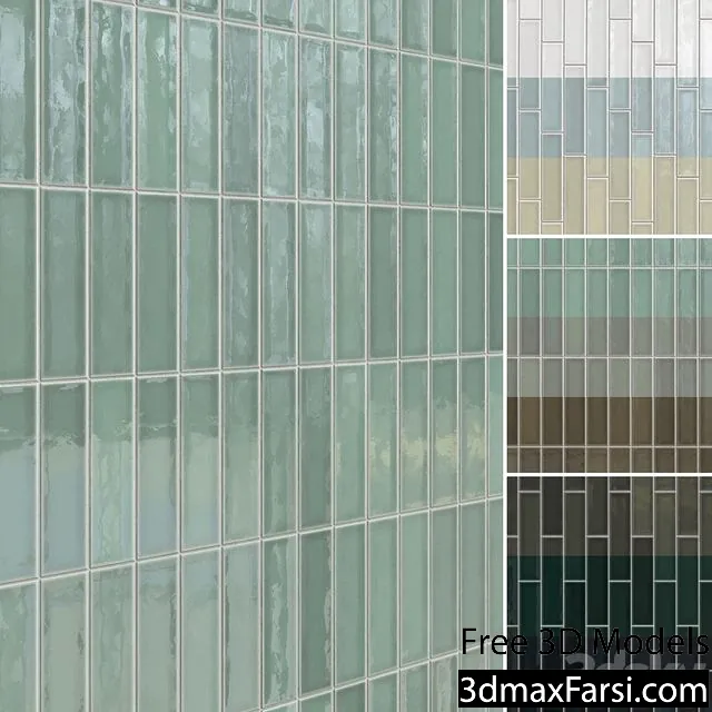 Ceramic Tiles Set 033 3d models download