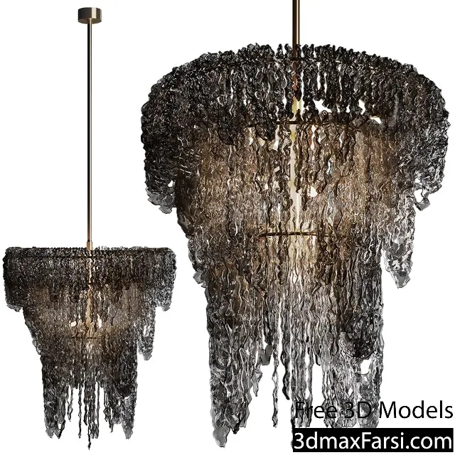 3dsky – Chandelier BLACK SPACE BIG 3d models