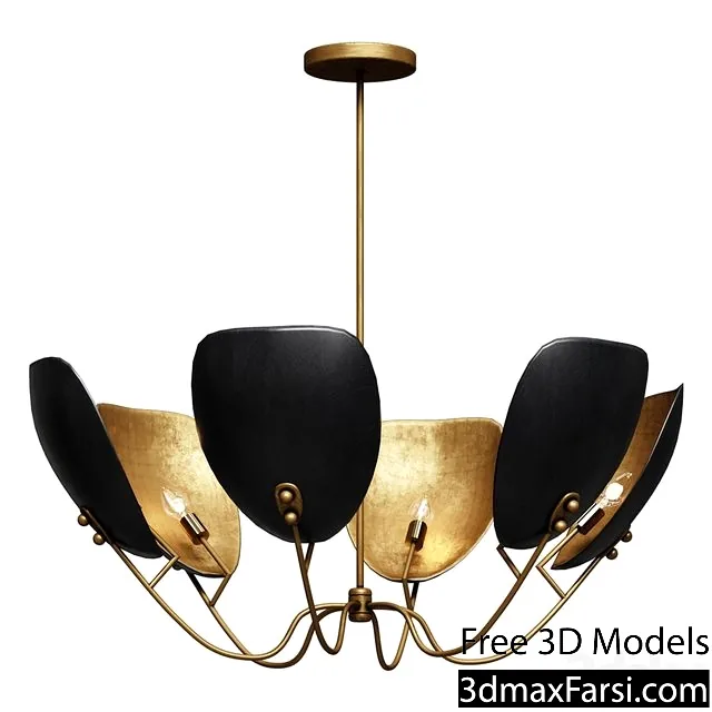 3dsky – Chandelier Lamp SAVO CHANDELIER 3d models download