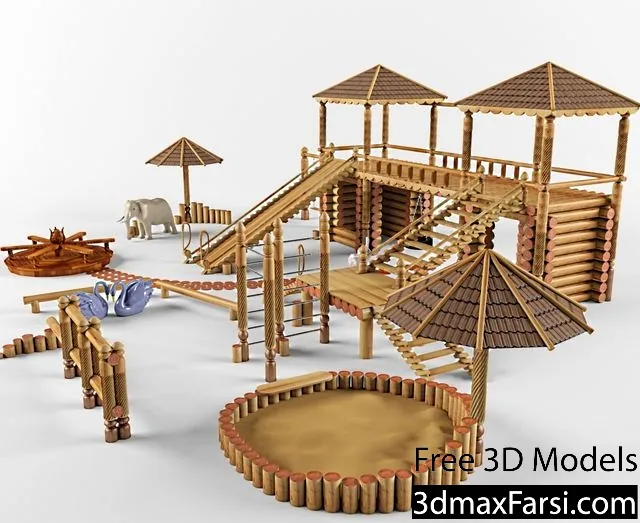 3dsky – Children’s playground 3d models