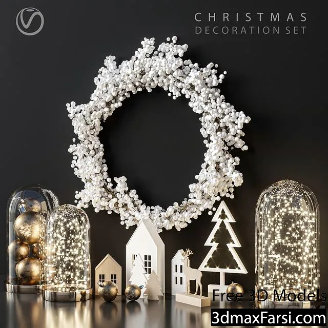 3dsky – Christmas Decoration Set 02 3d models download