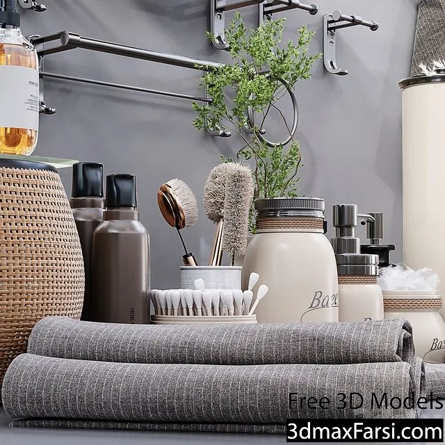 3dsky – Collaction Bathroom Accessories Vol 4 3d models download free