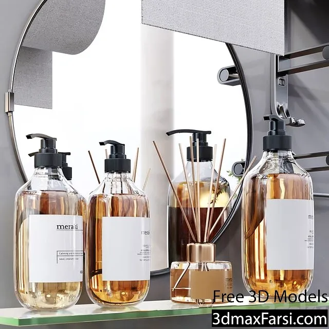 3dsky – Collaction Bathroom Accessories Vol 4 3d models download