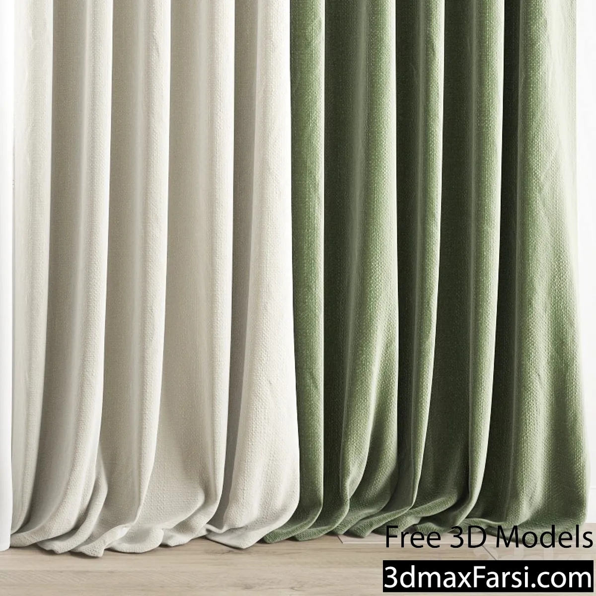 3dsky – Curtain 300 3d models download