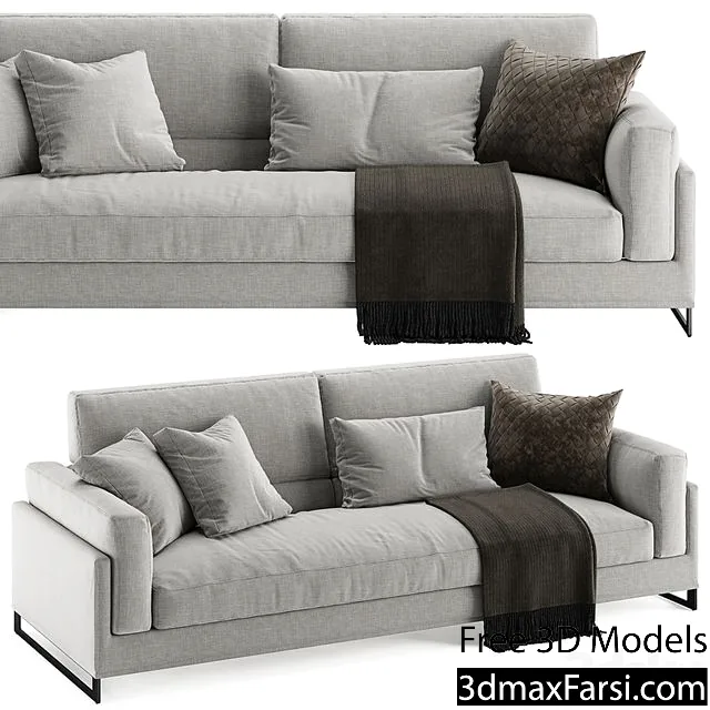 3dsky – DAVIS IN Sofa By Frigerio Salotti 3d models download