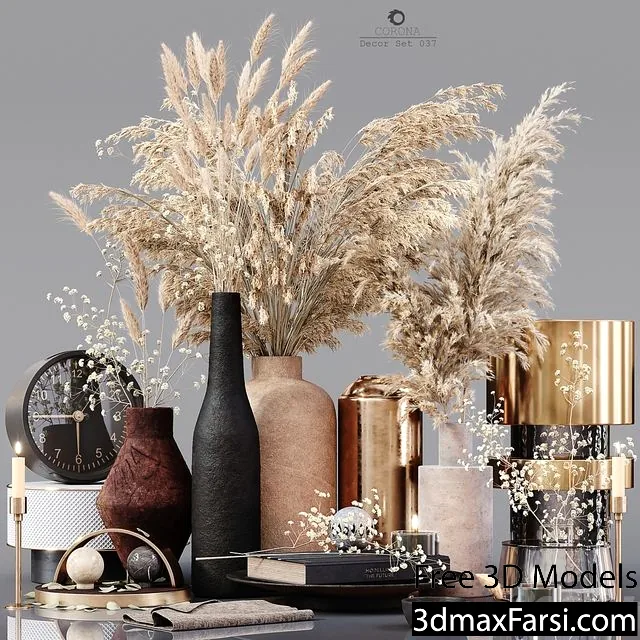3dsky – Decor Set 037 3d models download