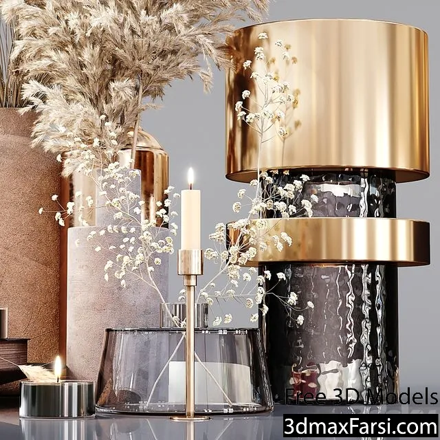 3dsky – Decor Set 037 3d models free