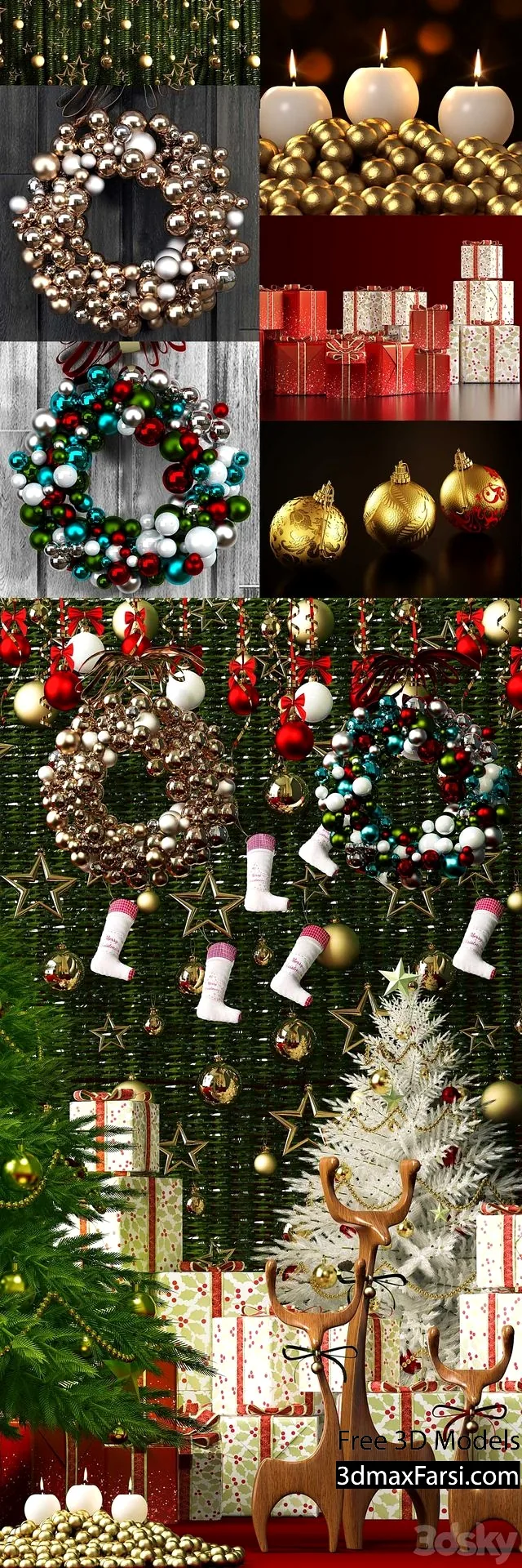 3dsky – Decorative Accessories 3d models free