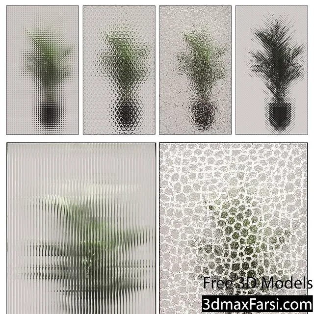 3dsky – Decorative Glass Partition 01 3d models download