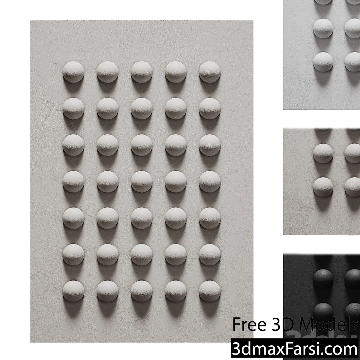 3dsky – Decorative panel on the wall 26 3d models download