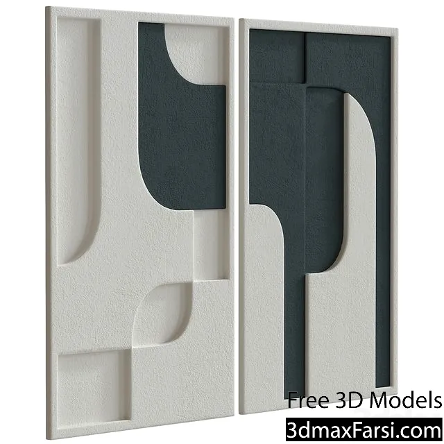 3dsky – Decorative set of art paintings #69