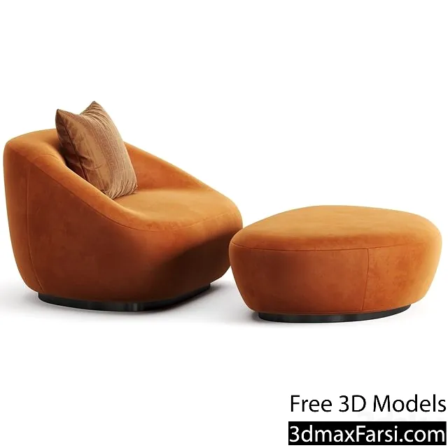 3dsky – Fendi Casa Sandia Armchair