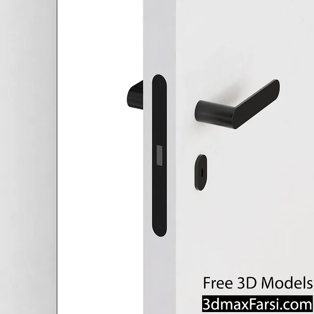 3dsky – Flush-mounted doors with fittings 3d models download