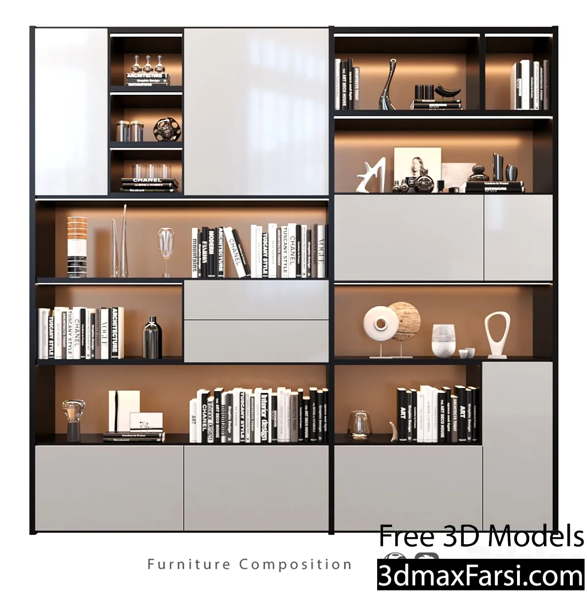 3dsky – Furniture Composition 39 3d models download