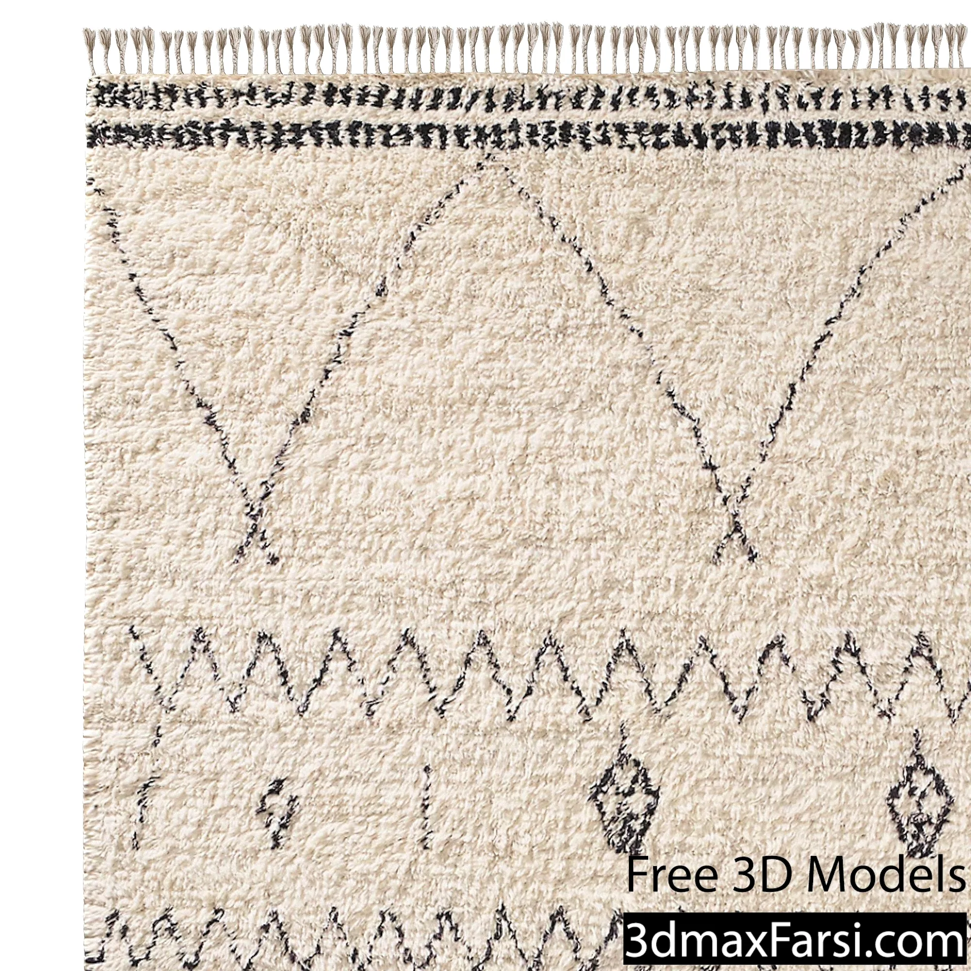 3dsky – HANAA WOOL RUG