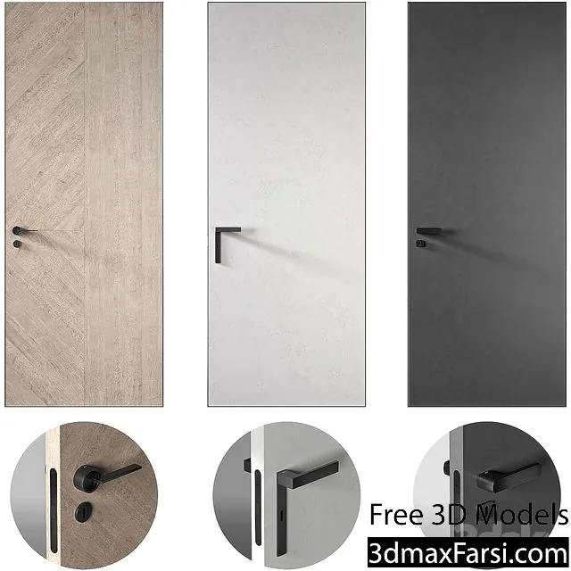 3dsky – INTERIOR DOORS 019 modern 3d models download