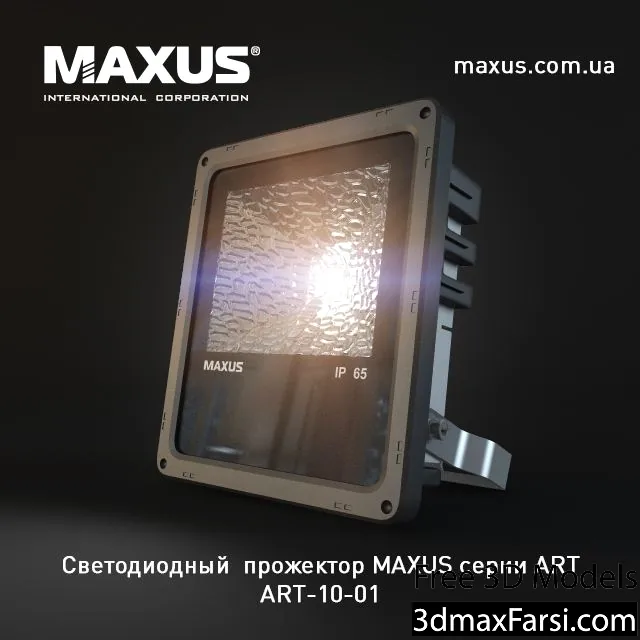 3dsky – LED spotlight ART 3d models download