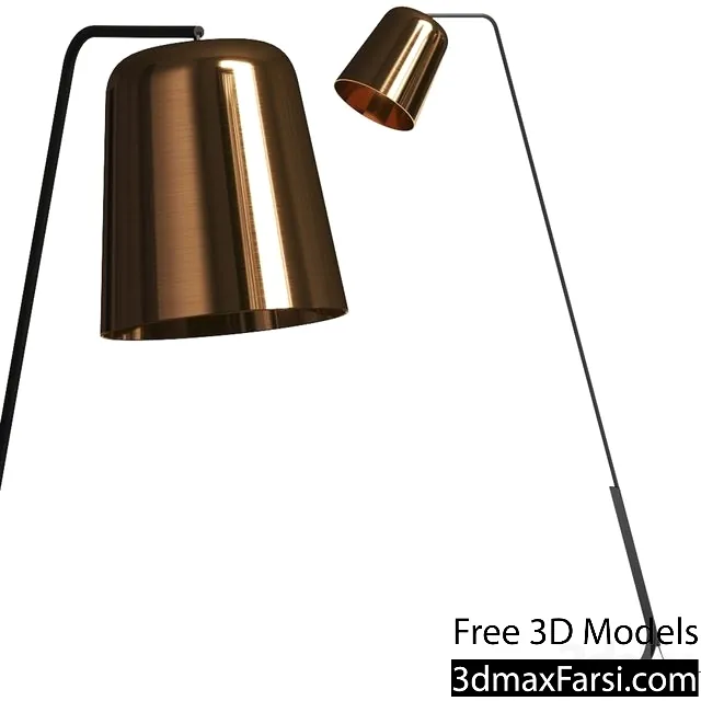 3dsky – La Forma Julia Grup Anina Floor Lamp 3d models download