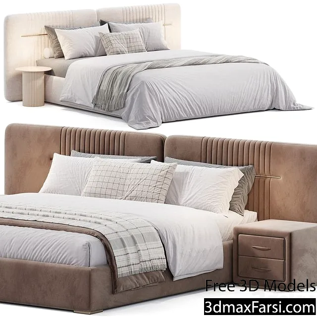 3dsky – Loren bed by Casa Magna 3d models free