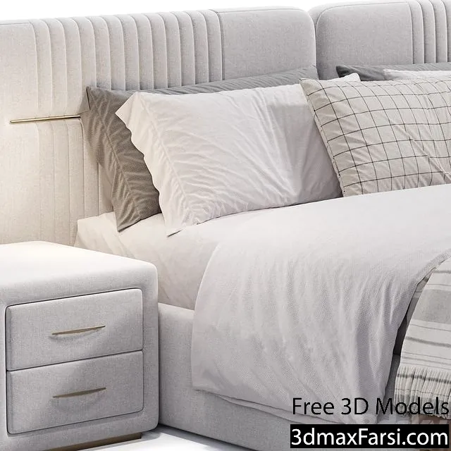 3dsky – Loren bed by Casa Magna 3d download