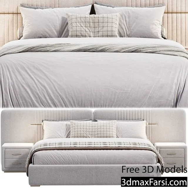 3dsky – Loren bed by Casa Magna