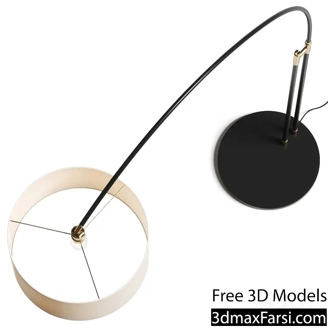 3dsky – Made Studio Teo Overreach Floor Lamp 3d models download