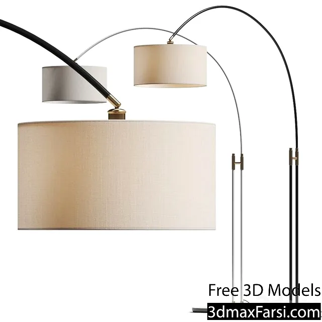 3dsky – Made Studio Teo Overreach Floor Lamp 3d models download