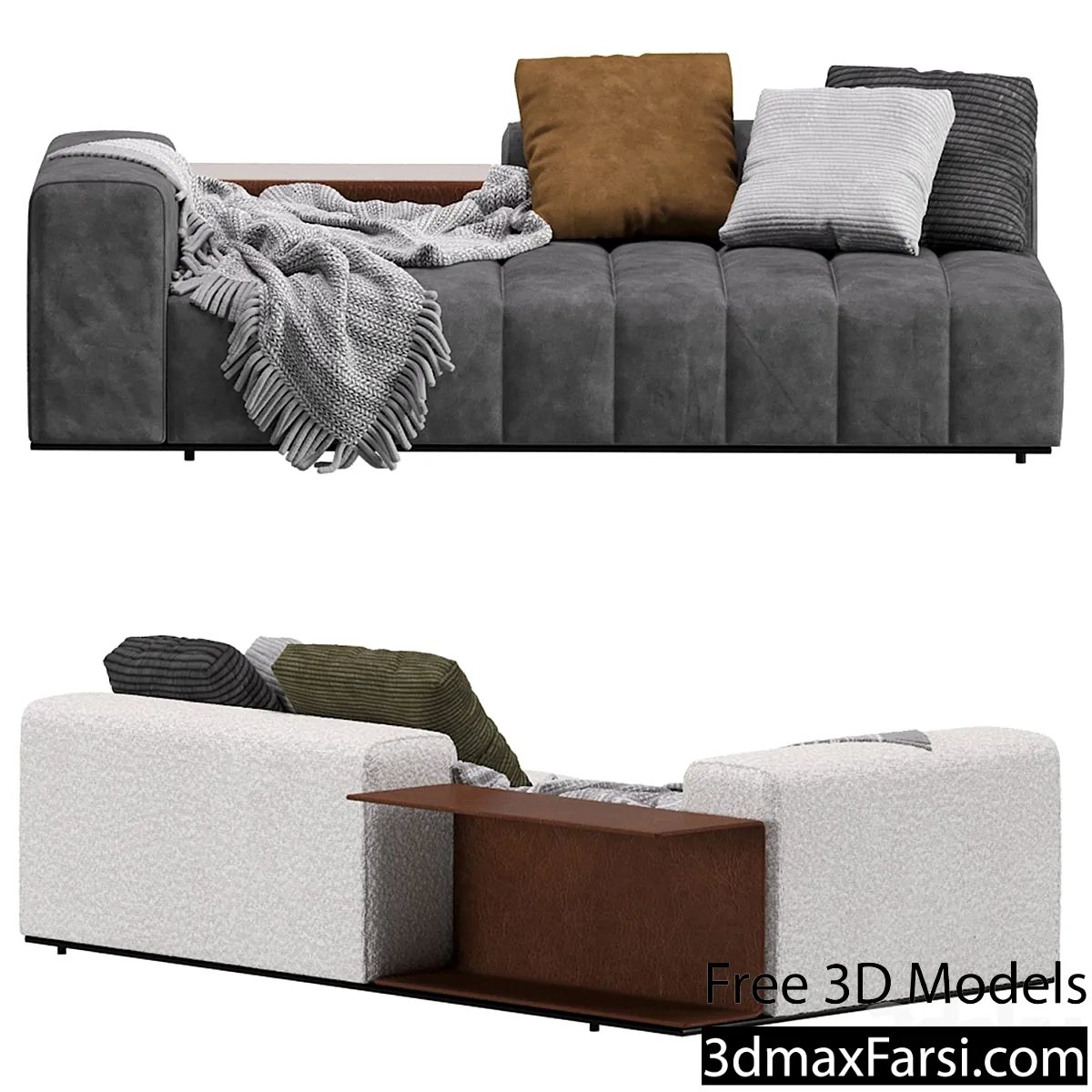 3dsky – Minotti Goodman Modular Sofa 05 3d models download free