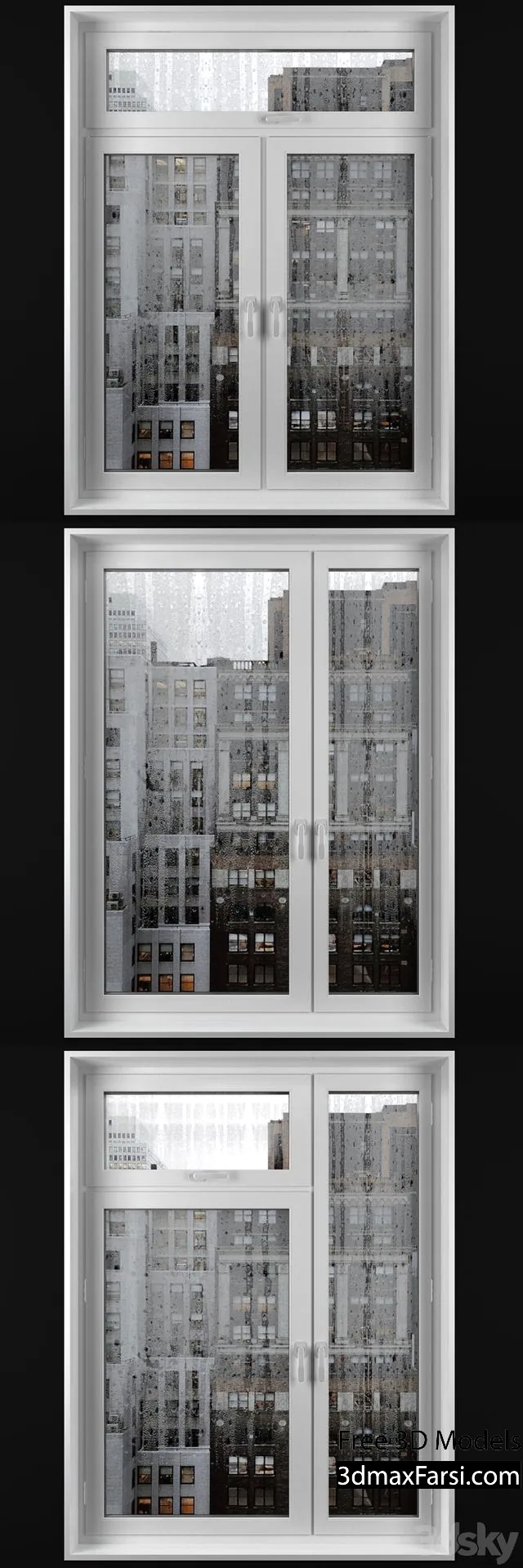 3dsky – Misted windows3d models free