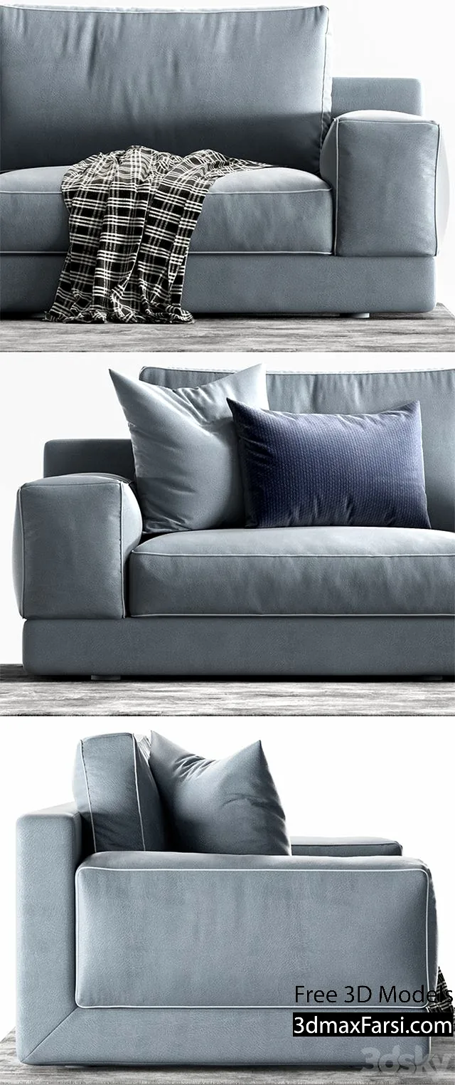 3dsky – Natuzzi Agora 3d models free