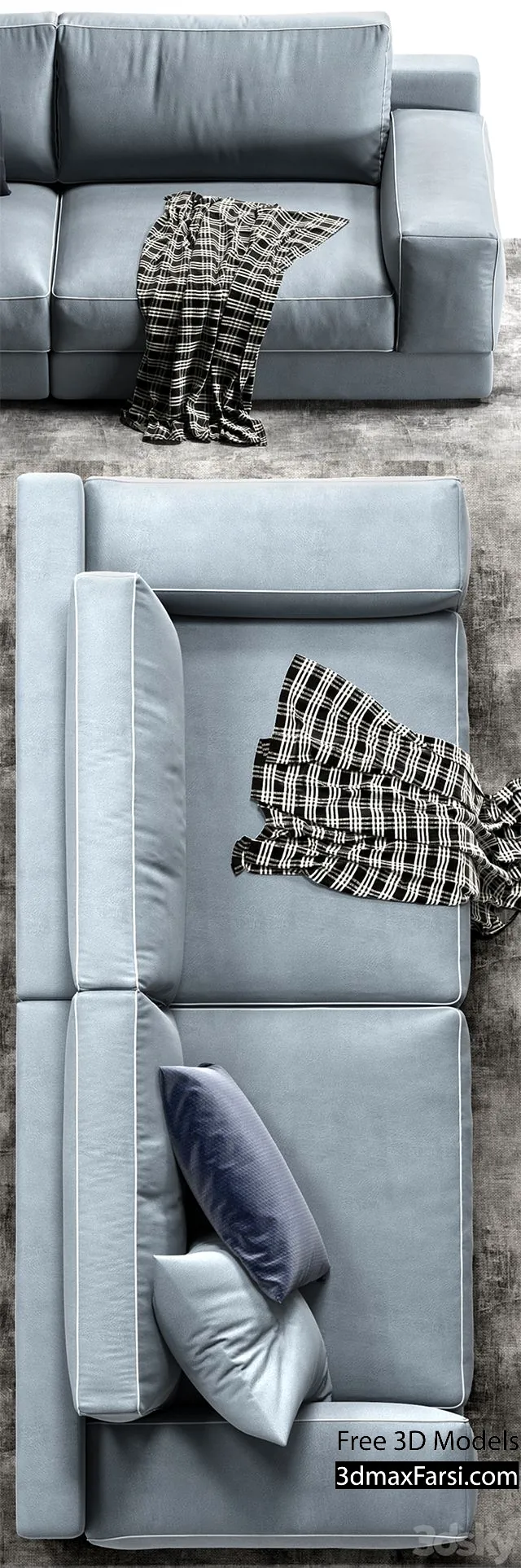 3dsky – Natuzzi Agora 3d models download