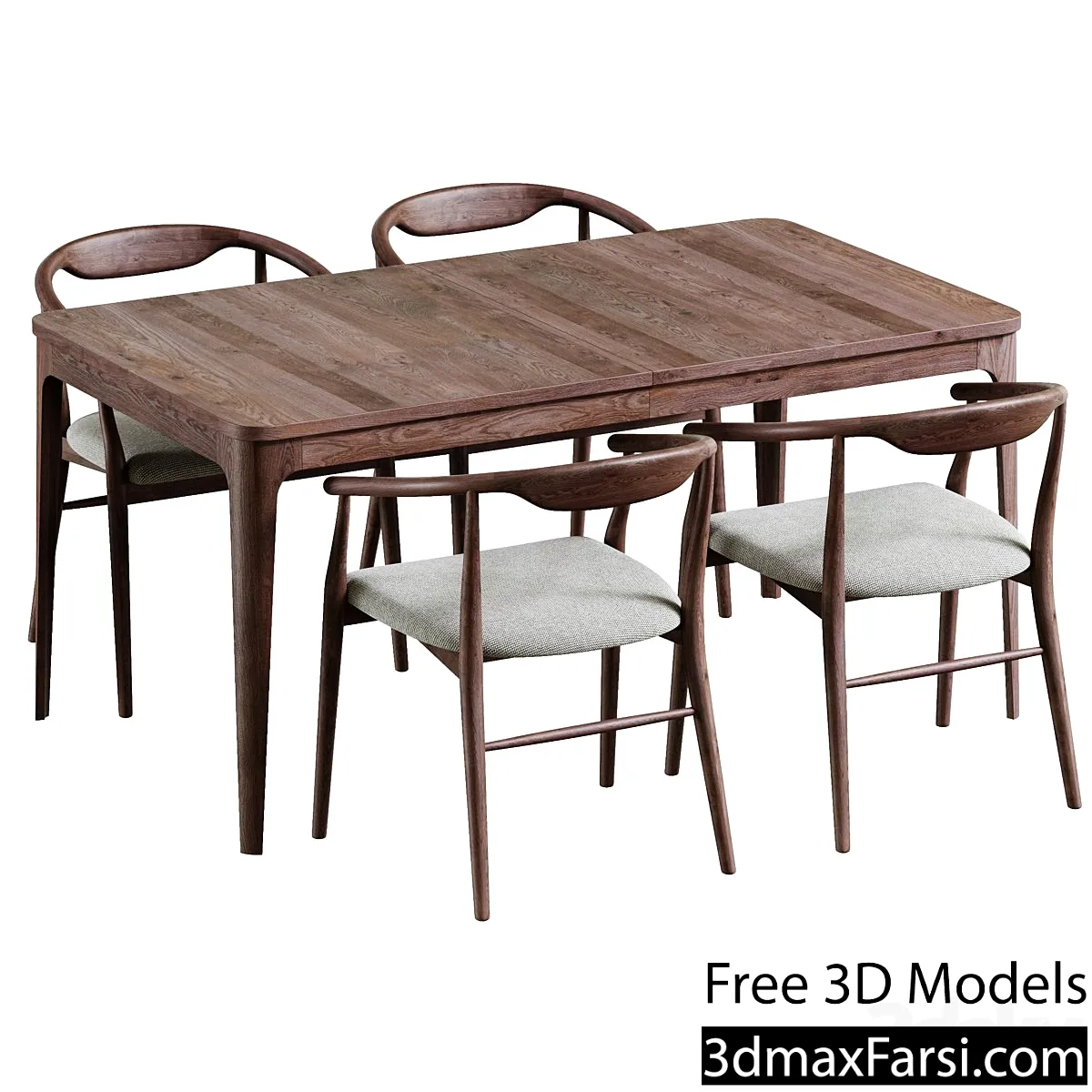 3dsky – New York Table and Turin Chair by deephouse