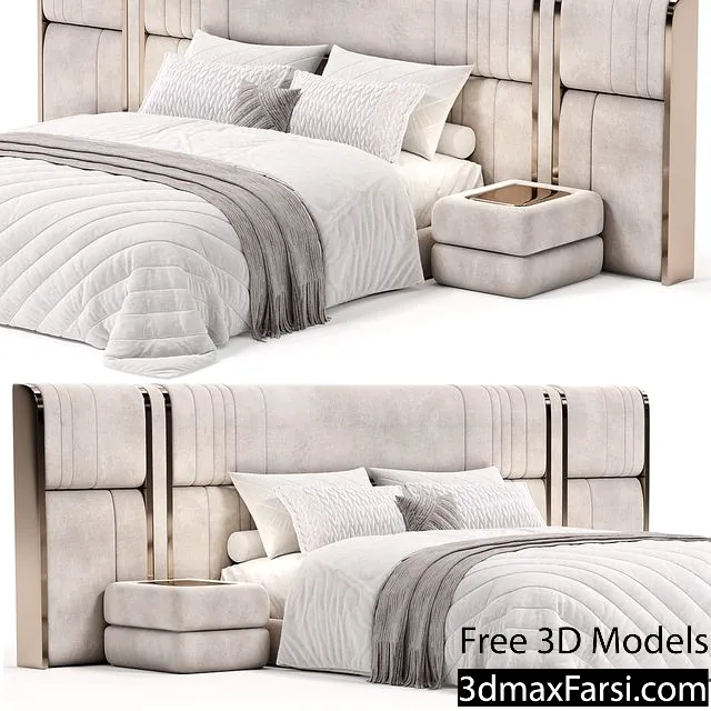 3dsky – Nova XL bed by HESSENTIA 3d models free