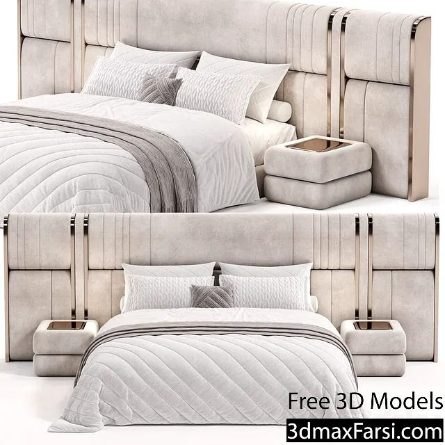 3dsky – Nova XL bed by HESSENTIA 3d models download