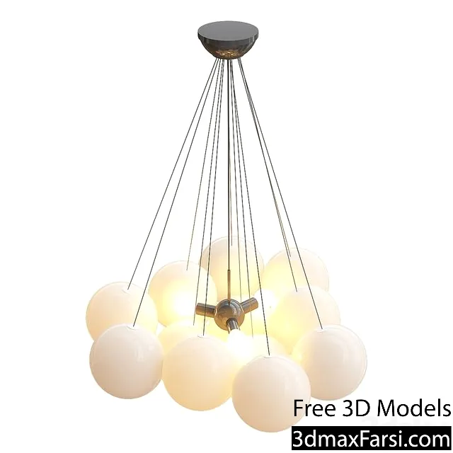 3dsky – OGDEN Chandelier 3d models download free