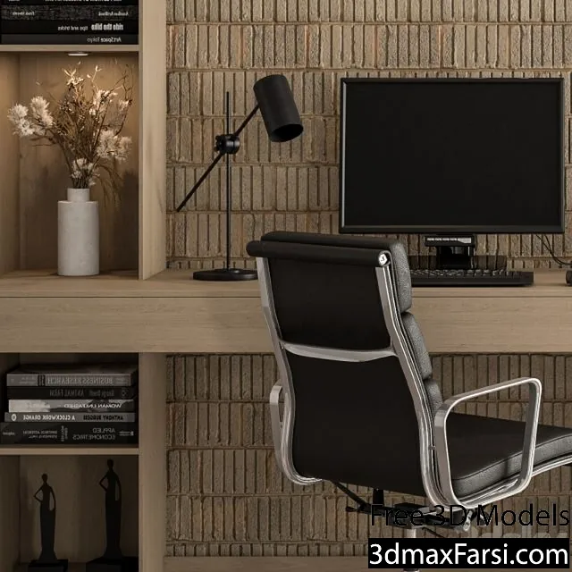 3dsky – Office Furniture – Home Office 28 3d models free