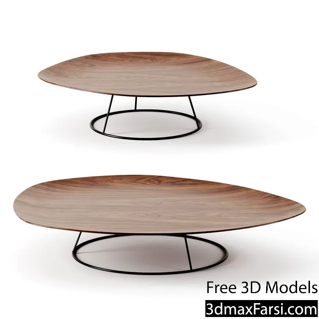 3dsky – PEBBLE tables by Ligne Roset 3d models download