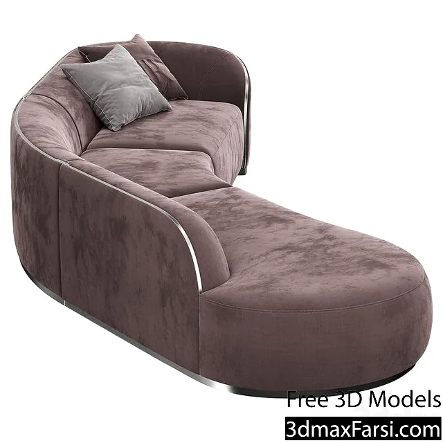 3dsky – PIERRE S SECTIONAL SOFA 3d models