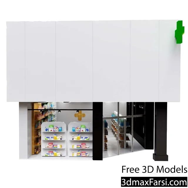 3dsky – Pharmacy 3d models download