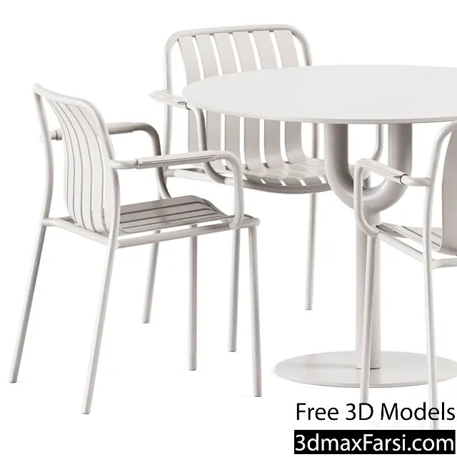 Piper Pedestal Table By Design By Them And Trocadero Armchair By Talenti free