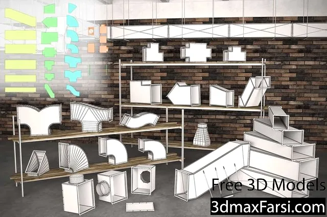 3dsky – Rectangular duct (duct ventilation)