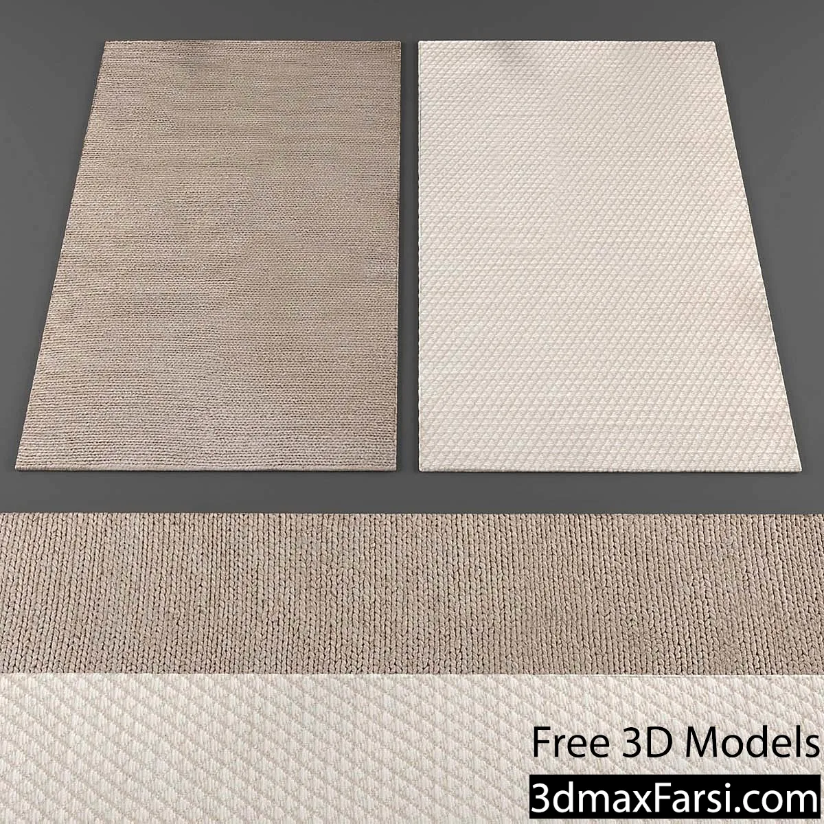 3dsky – Rugs Collection 284 3d models free