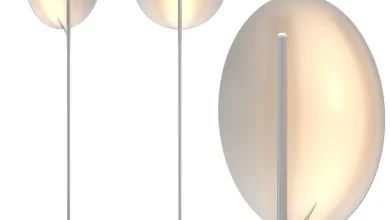 3dsky – Serene Floor Lamp 3d models download