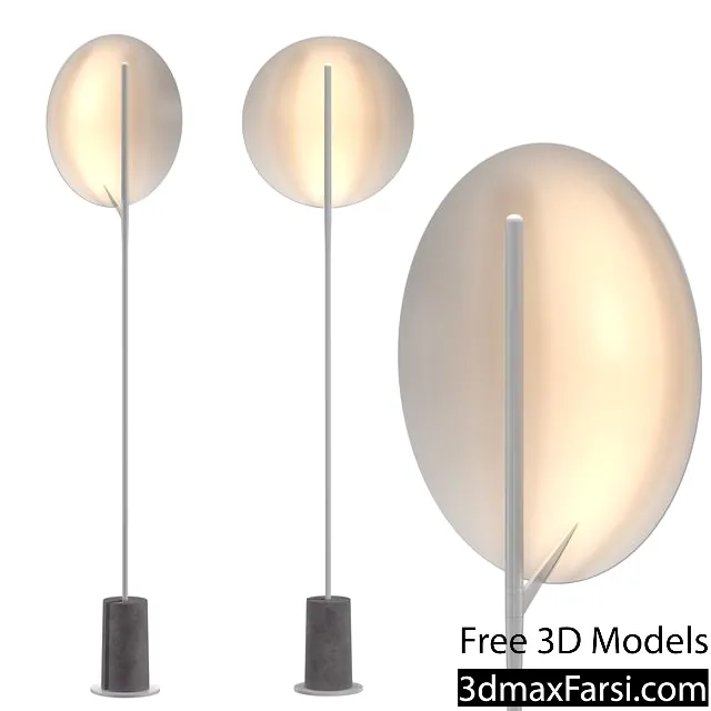 3dsky – Serene Floor Lamp 3d models download