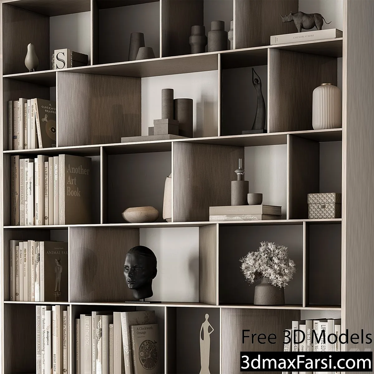 3dsky – Shelves Decorative - Rack Set 14 3d models