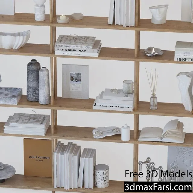 3dsky – Shelving unit Fogia Bond 3d models download free