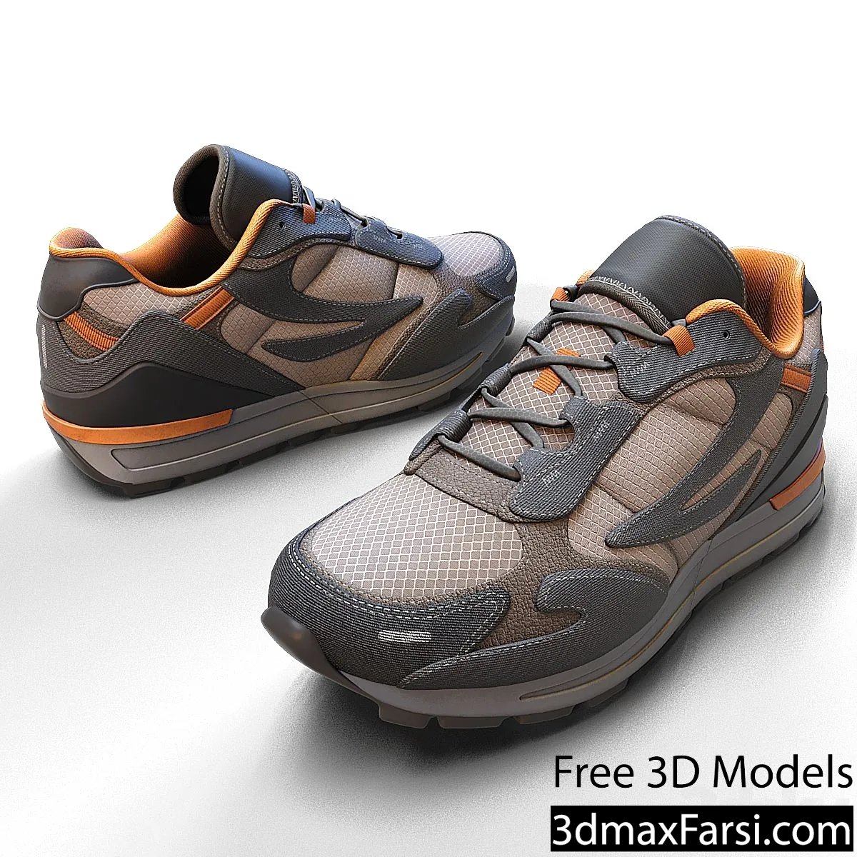 3dsky – Shoes 3d models download free