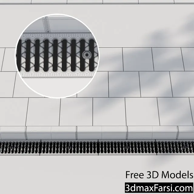 3dsky – Sidewalk 01 3d models