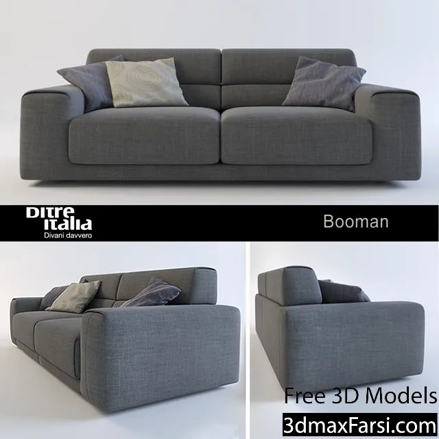 3dsky – Sofa Booman Ditre Italia 3d models download