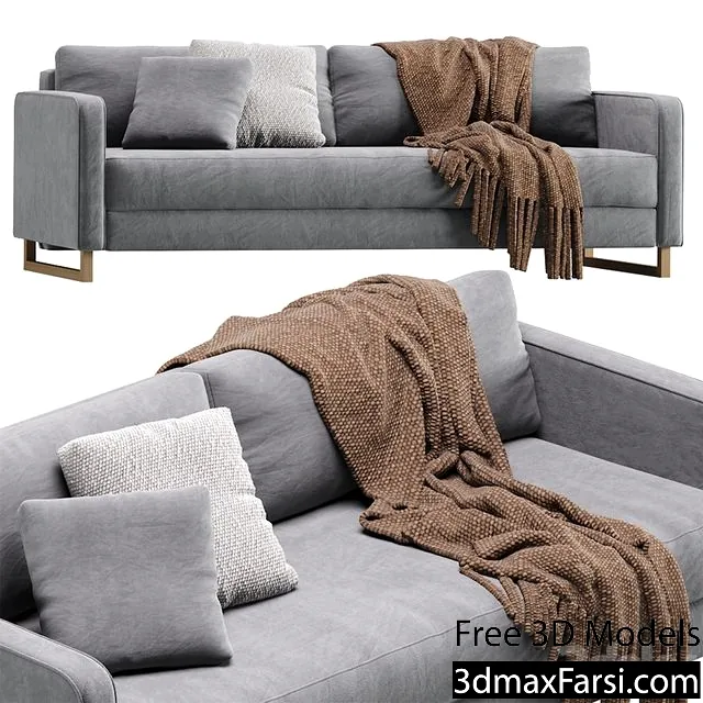 3dsky – Sofa Dunst Velvet Light Divan ru 3d models free